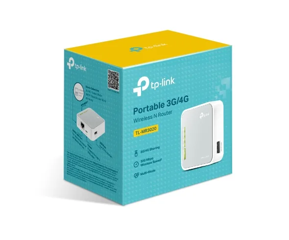 Router inalámbrico TP-Link TL-MR3020 3G/4G.