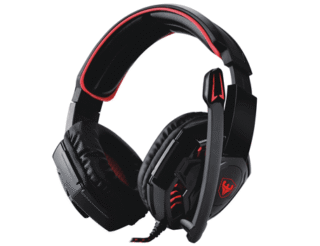 Auricular Gaming SATE AE-365 PC PS4 XBOX LED USB 3.5mm