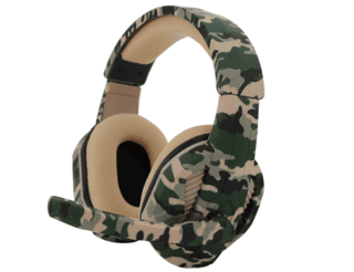 Auricular SATE AE-366C Gaming PC PS4 XBOX LED CAMO 3.5mm