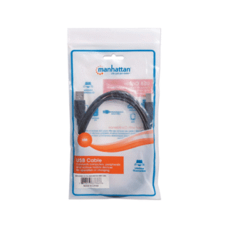 Cable USB para impresora Manhattan 333368 1.8MTS 480 Mbps