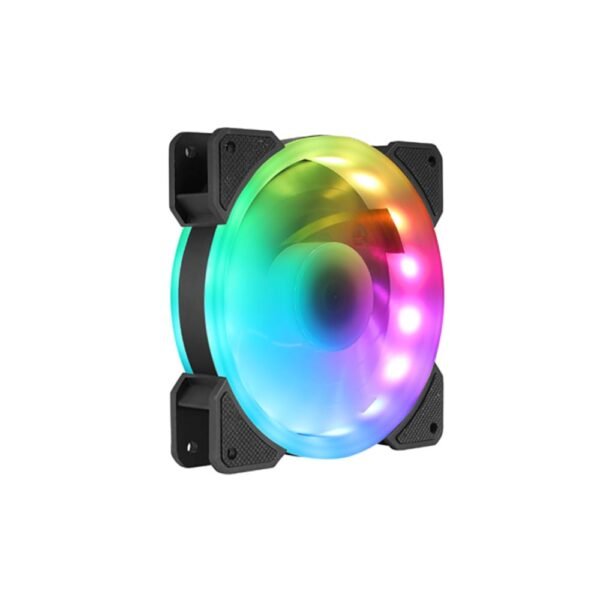 Cooler 12x12 Sate A-RGB58 conector 5V ARGB + PWM