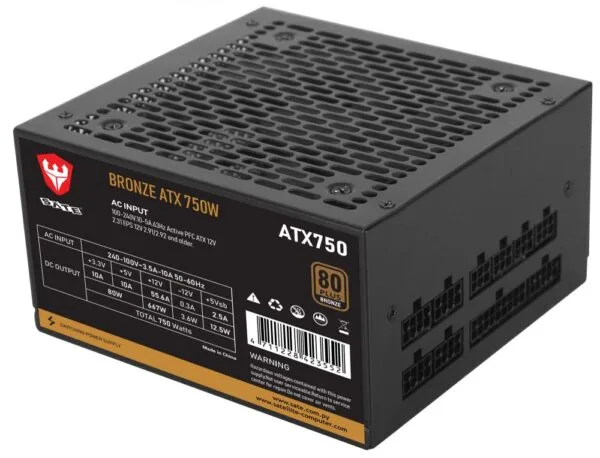 Fuente ATX750 750W Bronze 80 PLUS Full Modular