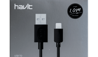 Cable para celular Havit NV-CB8510 Lightning de 1 Metro