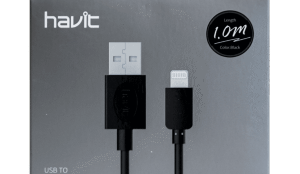 Cable para celular Havit NV-CB8510 Lightning de 1 Metro