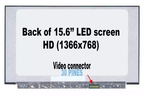 Pantalla Display 15.6 Pulgadas Slim de 30 Pines HD sin brackets