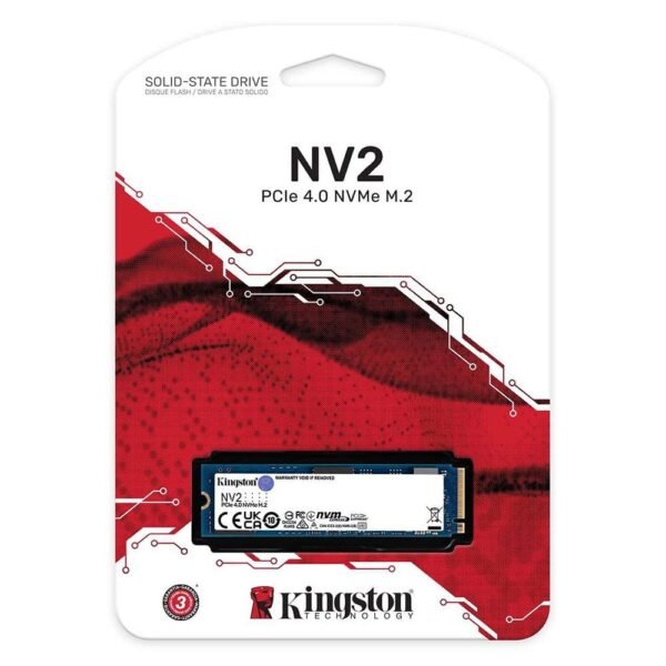 Disco SSD M.2 NVMe de 500Gb Kingston NV2